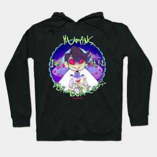 Humans Im Here For Your COWS! Hoodie